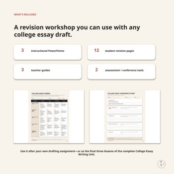 College Essay Revision Workshop | Personal Statement Editing, image 4