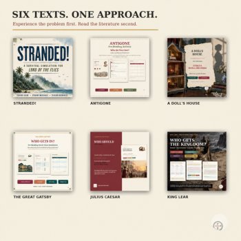 Literature Pre-Reading Simulations Bundle | Critical Thinking Activities, image 2