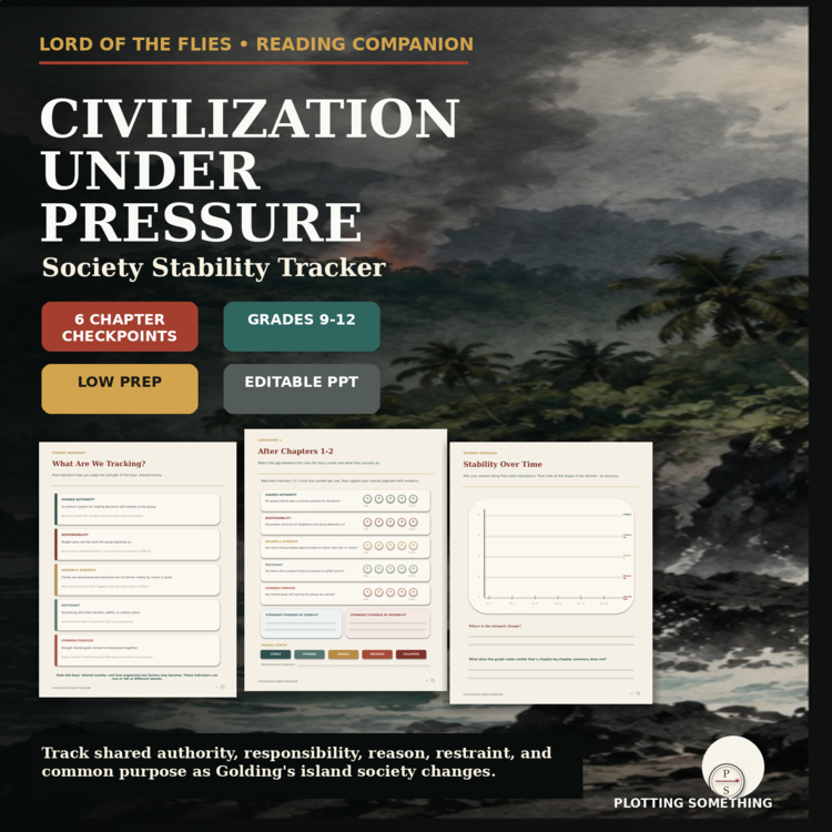 Lord of the Flies Reading Companion | Society Stability Tracker & Analysis