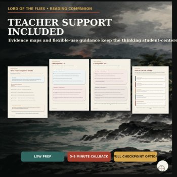 Lord of the Flies Reading Companion | Society Stability Tracker & Analysis, image 4