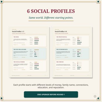 THE GREAT GATSBY PRE-READING ACTIVITY | SOCIAL CLASS, WEALTH & STATUS SIMULATION, image 2