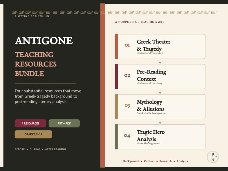 Antigone Bundle | Greek Tragedy, Mythology, Context & Analysis