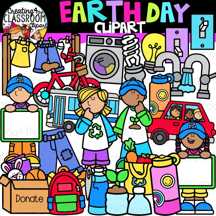 Earth Day Clipart 2 {Earth Day Clipart}
