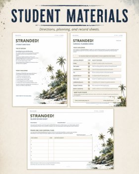 STRANDED! A Survival Simulation for Lord of the Flies | Pre-Reading Activity, image 2