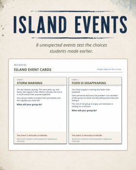 STRANDED! A Survival Simulation for Lord of the Flies | Pre-Reading Activity, image 3