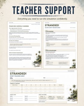 STRANDED! A Survival Simulation for Lord of the Flies | Pre-Reading Activity, image 4