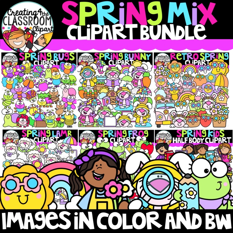 Spring Clipart Bundle {Spring Clipart}