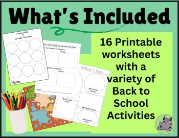 SEL Back to School Activities and Skills Bundle, image 3