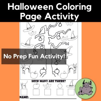 Halloween Activities - no prep, 1st, 2nd, 3rd, 4th grades, image 3