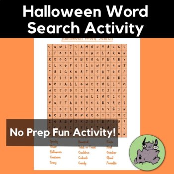 Halloween Activities - no prep, 1st, 2nd, 3rd, 4th grades, image 4
