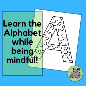 Learn the Alphabet Coloring Pages for letters A-Z for Pre-K, K, 1st, 2nd grade, image 2