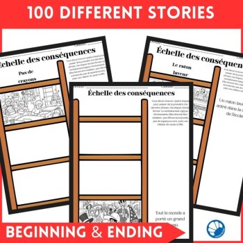 French Story Writing Prompts | 100 Present-Tense Narrative Activities, image 2