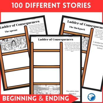 English/ELA/ESL Creative Writing, Sequencing & Cause-and-Effect Activities, image 2