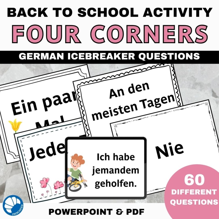 German Back to School | Four Corners High School Icebreaker Game