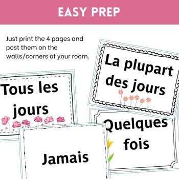 French Back to School Game | High School Four Corners Icebreaker, image 2