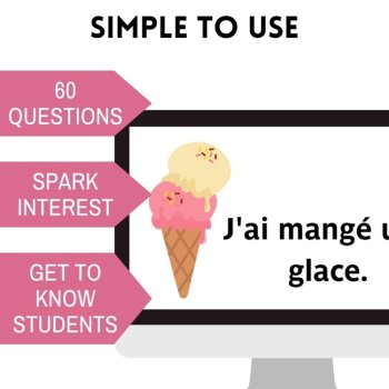 French Back to School Game | High School Four Corners Icebreaker, image 4