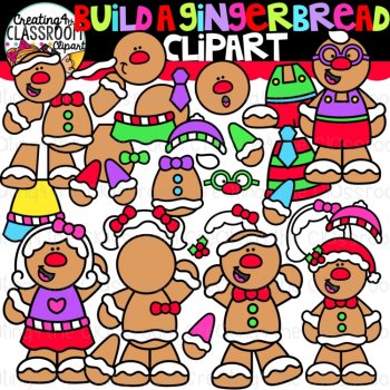 Christmas Build-A Clipart Bundle {Christmas Clipart}, image 2