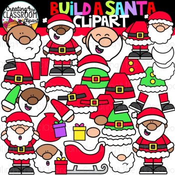 Christmas Build-A Clipart Bundle {Christmas Clipart}, image 4