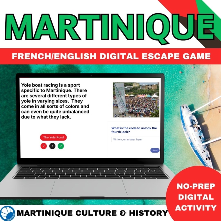 Martinique Digital escape game - French-speaking Francophone countries