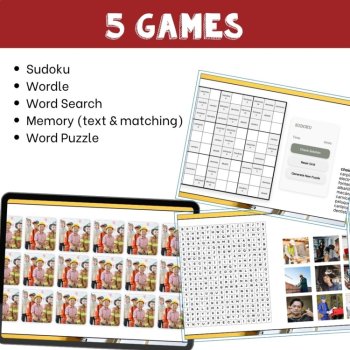 Spanish vocabulary activity practice games professions jobs las profesiones, image 3