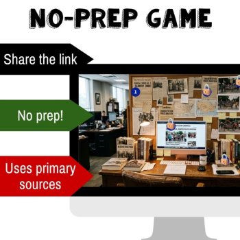 Juneteenth digital escape game for high school US history Emancipation Day, image 2