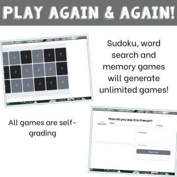 French vocabulary activity practice games computers les ordinateurs, image 4