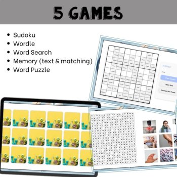 French vocabulary activity practice games health la santé medicine, image 3