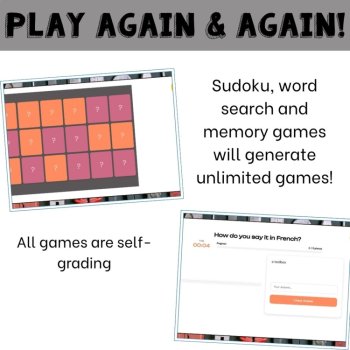 French Tools Vocabulary Games | Les Outils, image 4