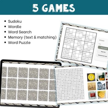 Spanish Numbers 11 to 20 Vocabulary Games | Teens and Tens Number Practice, image 3