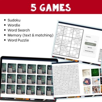 French school vocabulary activity practice games school subjects classes, image 3