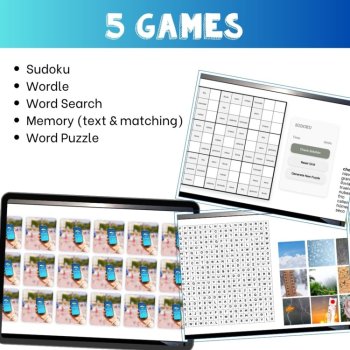 Spanish vocabulary activity practice games weather 6 different activities, image 3