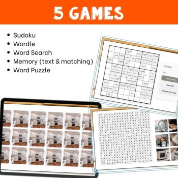 Spanish Kitchen Vocabulary Activities | Vocab Games for High School, image 3