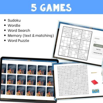 Spanish School Vocabulary Games | 6 No-Prep Digital Activities, image 3