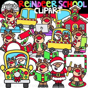 Christmas Clipart Bundle {Creating4 the Classroom}, image 3