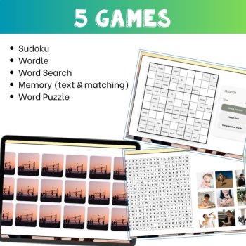 Action Verb Vocabulary Game in French with 6 different Activities, image 3