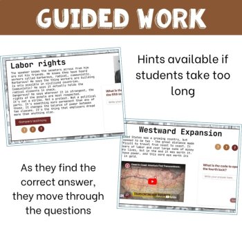 Industrial Revolution High School | US History Digital Escape Game, image 4