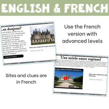 French Escape Room Renaissance Culture and History Challenge English & French, image 4