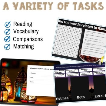 Ramadan Activities social studies reading comprehension skills Eid al-Fitr, image 3