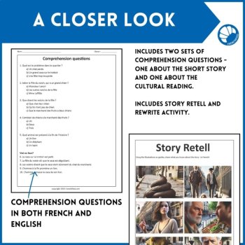 French possessive adjectives - Le Caca est à qui? reading comprehension, image 4