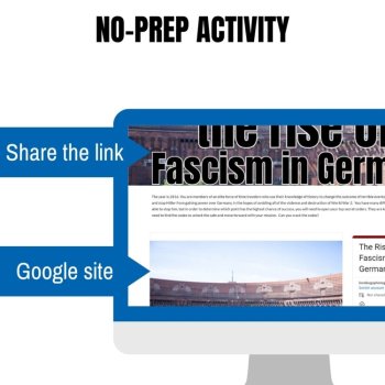 Rise of Hitler Fascism High School causes of world war 2 activity social studies, image 2
