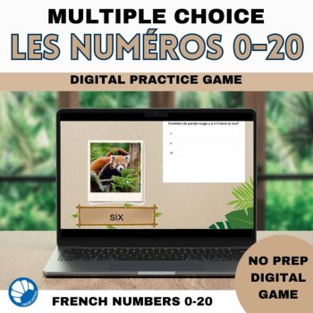 French numbers les numéros 1-20 Practicing numbers in French bundle, image 2