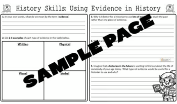 History Skills - Historical Evidence & Sources, image 2