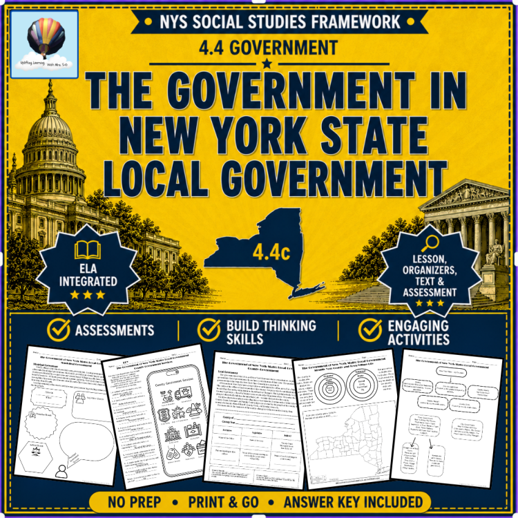 The Government of New York State: Local Government | NYS Social Studies Framework 4.4c