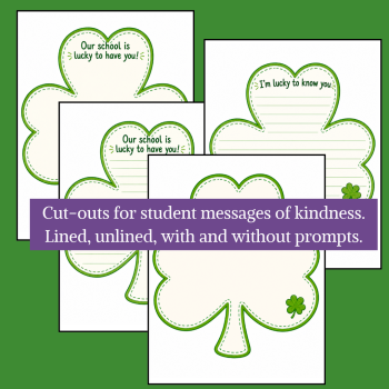 St. Patrick's Day Writing Activity | SEL Kindness Lesson | You've Been Shamrocked!, image 4