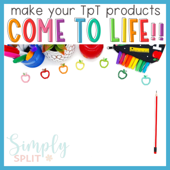 Back to School Rainbow Mockups #1 | TPT Sellers Commerical Photography Images, image 2
