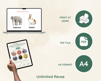 Herbivore Carnivore Omnivore Sorting Activity | Animal Diets, image 6