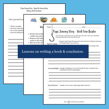 Descriptive Writing & Narrative Writing Unit | Creative Writing Activities | Grades 3–6 | Magic Journey Stories, image 3