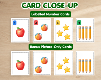 Number Scavenger Hunt 1–20 Printable | Counting Picture Cards and Checklist, image 3
